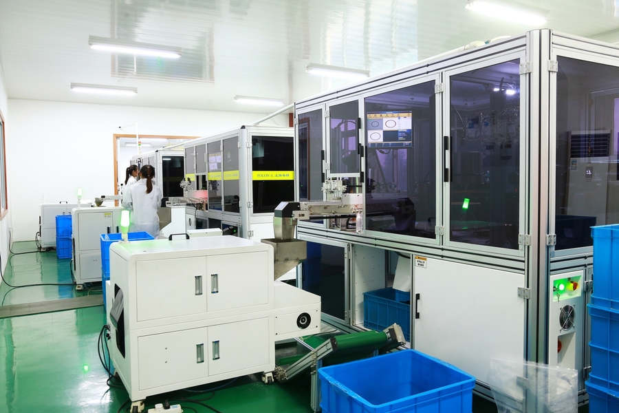 Jiangsu Kunyuan Rubber & Plastic Technology Co.,Ltd línea de producción del fabricante