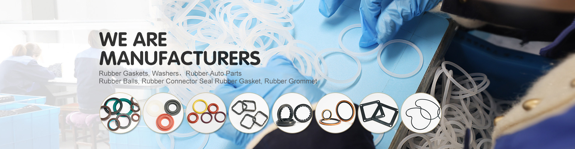 calidad anillos o de goma fábrica